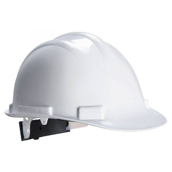 Zaščitna delovna čelada PW50 bela