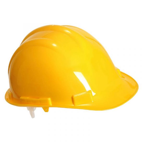 Zaščitna delovna čelada PW50 rumena