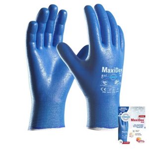 ATG rokavice MaxiDex s polno prevleko 19-007 BL